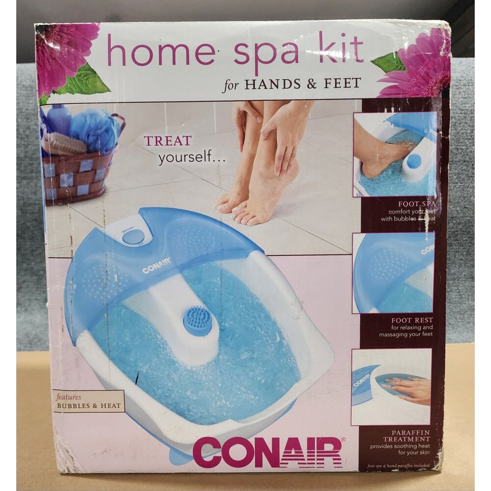Vintage CONAIR Home Spa Kit for Hands & Feet- NEW IN BOX